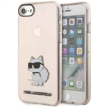 Karl Lagerfeld KLHCI8HNCHTCP Ikonik Choupette tvrda futrola za iPhone 7/8/SE 2020/SE 2022, ružičasta