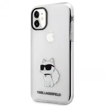 Karl Lagerfeld Ikonik Choupette tvrda futrola za Apple iPhone 11 / XR 6,1 inch prozirna