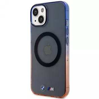 BMW iPhone 13/14/15 siva tvrda futrola Gradient Bumper MagSafe
