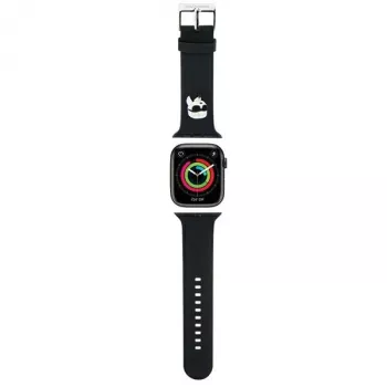 Karl Lagerfeld 3D Rubber Karl Head narukvica za Apple Watch 38/40/41mm crna