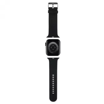 Karl Lagerfeld 3D Rubber Karl Head remen za Apple Watch 42/44/45/49mm crni