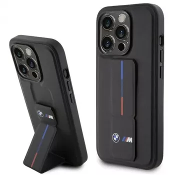 BMW Hardcase Grip Hot Stamp for iPhone 15 Pro 6.1 inch Black