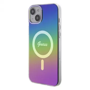 Guess IML Iridescent MagSafe futrola za iPhone 15 (iridescentna)