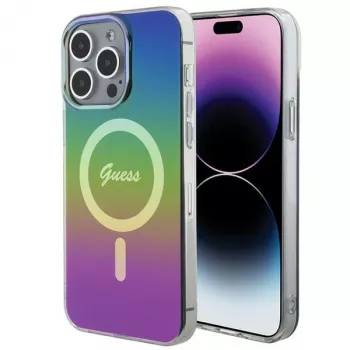 Guess IML Iridescent MagSafe futrola za iPhone 15 Pro Max (višebojna)