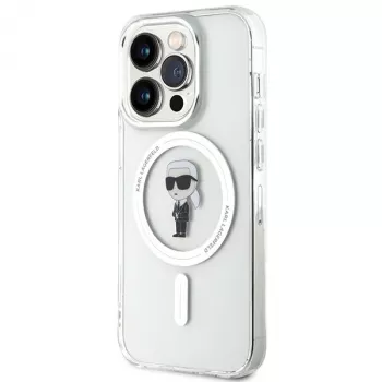 Karl Lagerfeld MagSafe IML Ikonik futrola za iPhone 15 Pro prozirna