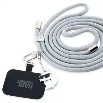 Karl Lagerfeld CBDY cord univerzalna uzica za telefon (siva)