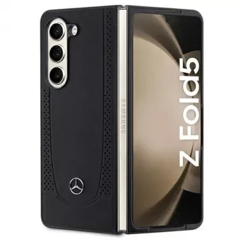 Mercedes-Benz MEHCZFD5ARMBK urbana kožna tvrda futrola za Samsung Galaxy Z Fold5 crna