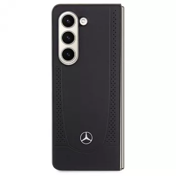 Mercedes-Benz MEHCZFD5ARMBK urbana kožna tvrda futrola za Samsung Galaxy Z Fold5 crna