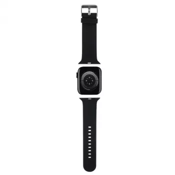 Karl Lagerfeld 3D Rubber Choupette Head remen za Apple Watch 38/40/41mm crni