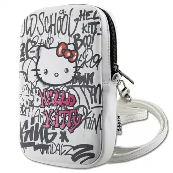 Hello Kitty torba za rame Graffiti Kitty Head bijela
