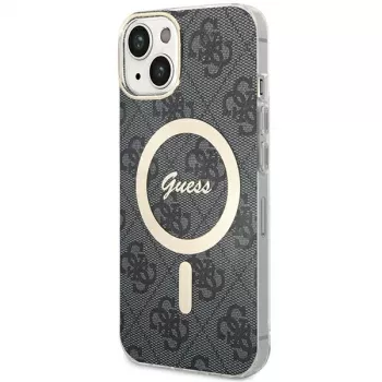 Guess GUHMP15MH4STK tvrda futrola za iPhone 15 Plus/14 Plus 6,7 inch crna MagSafe 4G