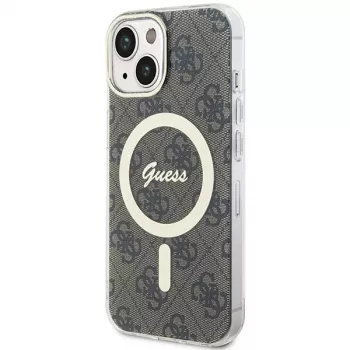 Guess GUHMP15MH4STW tvrda futrola IML MagSafe za iPhone 15 Plus / 14 Plus 6,7 inch smeđa