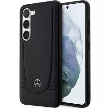 Mercedes-Benz S23 FE tvrda futrola koža Urban crna za Samsung Galaxy S23 FE