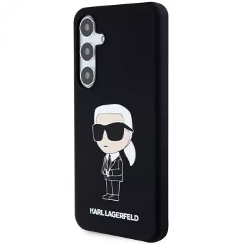 Karl Lagerfeld Ikonik silikonska futrola za Samsung Galaxy S24 crna