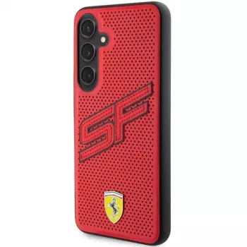 Ferrari FEHCS24MPINR S24+ S926 Red Hardcase Big SF Perforated for Samsung Galaxy S24+