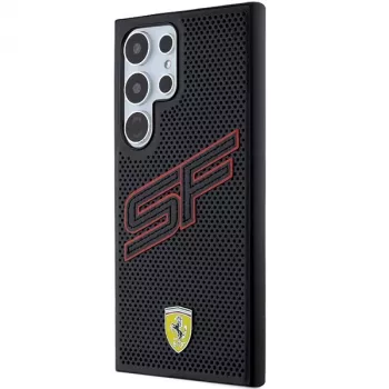 Ferrari FEHCS24LPINK S24 Ultra S928 Black Hardcase Big SF Perforated