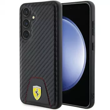 Ferrari FEHCS24SN3PUK S24 S921 crna tvrda futrola Carbon Stitched Bottom