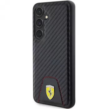 Ferrari FEHCS24SN3PUK S24 S921 crna tvrda futrola Carbon Stitched Bottom