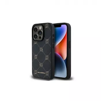 Karl Lagerfeld KLHMP15LPGKHPHK iPhone 15 Pro 6,1 inch crna MagSafe Karl Head stražnja futrola