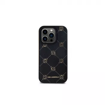 Karl Lagerfeld KLHMP15LPGKHPHK iPhone 15 Pro 6,1 inch crna MagSafe Karl Head stražnja futrola