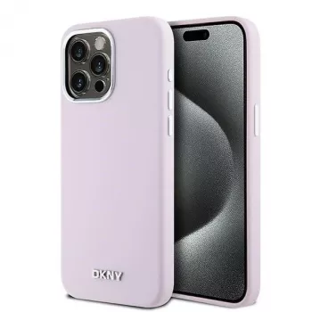 DKNY DKHMP15XSMCHLP tvrda futrola Liquid Silicone s MagSafe za Apple iPhone 15 Pro Max 6,7