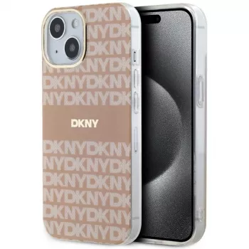 DKNY DKHMP15SHRHSEP tvrda futrola IML Mono & Stripe MagSafe za iPhone 15/14/13 6,1