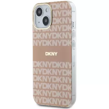 DKNY DKHMP15SHRHSEP tvrda futrola IML Mono & Stripe MagSafe za iPhone 15/14/13 6,1