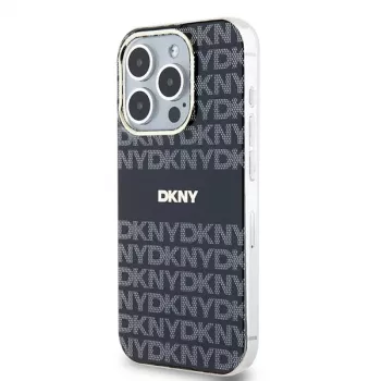 DKNY DKHMP14LHRHSEK tvrda futrola za Apple iPhone 14 Pro 6,1 inch crna IML Mono & Stripe MagSafe
