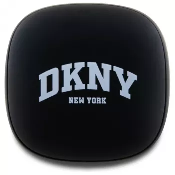 DKNY DKTWS3DNYAK bežične Bluetooth TWS slušalice u uhu s futrolom za punjenje, mat guma, crne