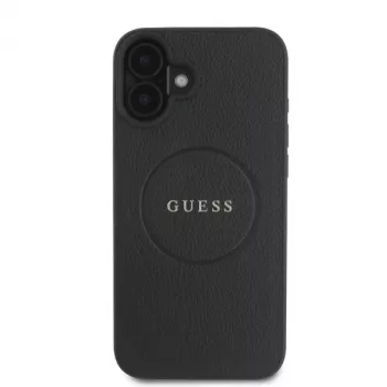 Guess GUHMP16SPGHSMMK Grained Gold Ring MagSafe čvrsta maska za Apple iPhone 16 6,1
