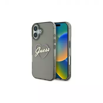 Guess GUHCP16SHCHGSPK čvrsta maska za iPhone 16 6,1
