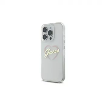 Guess GUHCP16LHCHGSPT IML Heart čvrsta maska za Apple iPhone 16 Pro 6,3