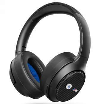 BMW Over-Ear Bluetooth slušalice ANC crne s metalnim logotipima