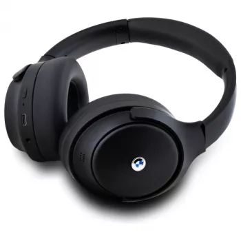 BMW Over-Ear Bluetooth slušalice s aktivnim poništavanjem buke, crne, metalni logotipi