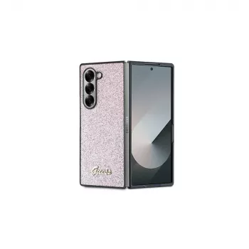 Guess GUHCZFD6HGGSHP tvrda futrola za Samsung Galaxy Z Fold6 (F956) - pink 4G Glitter Script