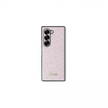 Guess GUHCZFD6HGGSHP tvrda futrola za Samsung Galaxy Z Fold6 (F956) - pink 4G Glitter Script