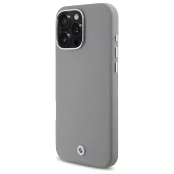 BMW M Collection Sign Full Wrapped Metal tvrda futrola za Apple iPhone 16 Pro Max 6,9 inch siva MagSafe