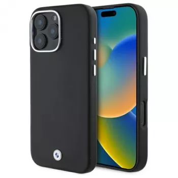 BMW M Collection iPhone 16 Pro tvrda futrola Full Wrapped Metal MagSafe crna