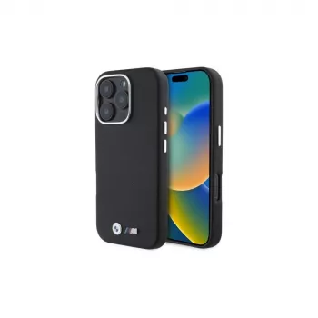 BMW M Edition Kevlar Wrapped Metal tvrda futrola za Apple iPhone 16 Pro Max 6,9 inch - crna