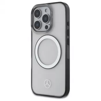 Mercedes-Benz iPhone 16 Pro Max 6,9 inch prozirna tvrda futrola s otisnutim logom i MagSafe
