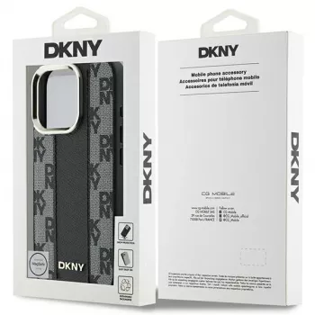 DKNY DKHMP16XPCPVSLK tvrda futrola kockasti uzorak MagSafe za iPhone 16 Pro Max 6.9 crna