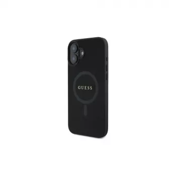 Guess GUHMP16SPSAHMCK Saffiano Classic Logo MagSafe hardcase za iPhone 16 6,1
