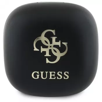 Guess GUTWSJ144ESK True Wireless Stereo Bluetooth slušalice s futrolom za punjenje, crna iridescentna 4G Printed Logo