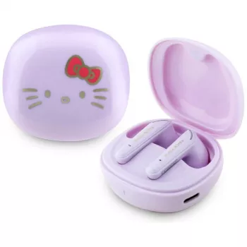HELLO KITTY TWS slušalice O Glossy Finish ljubičaste