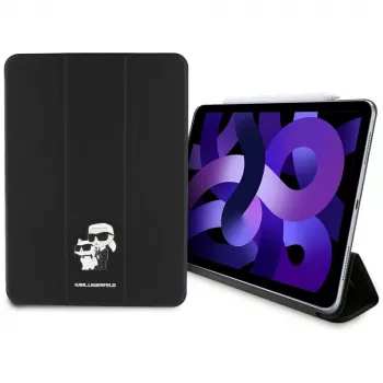 Karl Lagerfeld KLFC11RM24SAKCK knjiga-futrola crna Saffiano magnetna Karl & Choupette za iPad Air 11 M2 2024 / M3 2025 / M4 2026