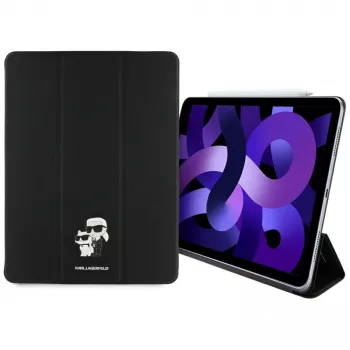 Karl Lagerfeld KLFC13RM24SAKCK knjiga-futrola crna Saffiano magnetna Karl & Choupette za iPad Air 13 M2 2024 / M3 2025 / M4 2026