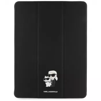 Karl Lagerfeld KLFC13RM24SAKCK knjiga-futrola crna Saffiano magnetna Karl & Choupette za iPad Air 13 M2 2024 / M3 2025 / M4 2026