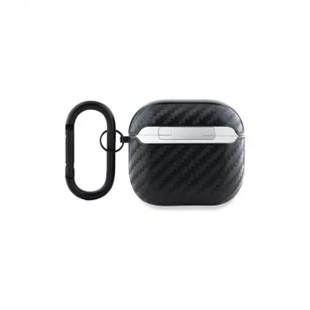 BMW BMA4CMPUCA futrola za AirPods 4 crna PU Carbon M Collection