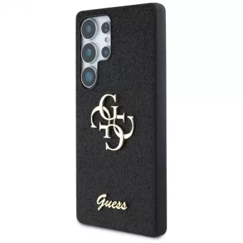 Guess Fixed Glitter Big 4G Metal Logo futrola za Samsung Galaxy S25 Ultra (crna)