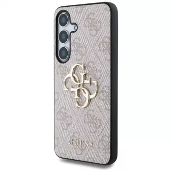 Guess Big 4G Logo Classic Logo futrola za Samsung Galaxy S25+ (roza)
